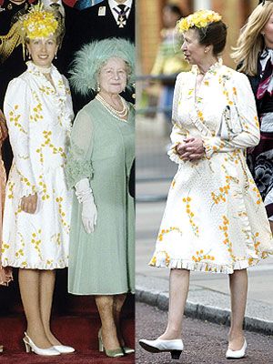 Принцесса Великобритании в наряде 27-летней давности