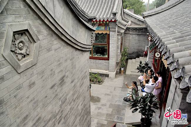 Первая «Олимпийская семья» из дома №39 в переулке Наньгуаньфан, обладающего очарованием старого Пекина