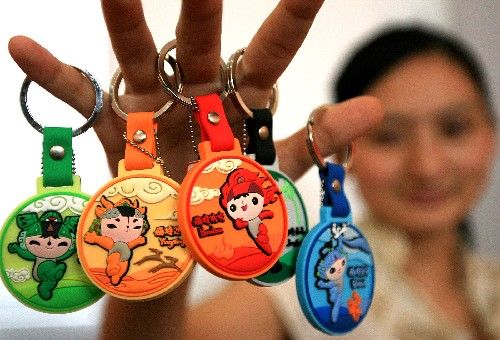 Сувениры Олимпиады пользуются большой популярностью в Шанхае