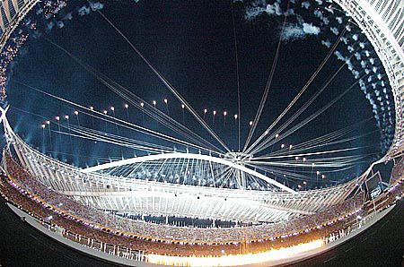 Прекрасные мгновения церемоний открытия разных летних Олимпийских игр6