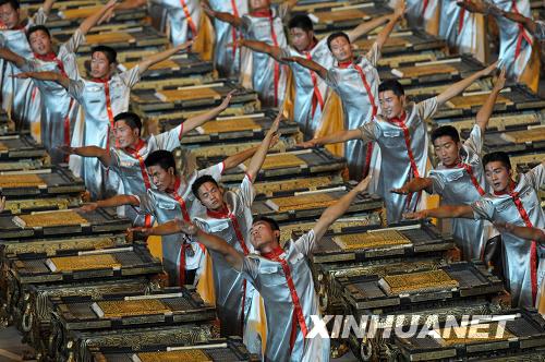 Срочно: началась художественная часть программы церемонии открытия Пекинской Олимпиады3