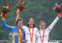 Англичанка Николь Кук стала чемпионкой Пекинской Олимпиады в групповой велогонке среди женщин