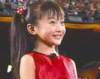 Песня 'Моя Родина' в исполнении девочки в красном платье на церемонии открытия Олимпиады Пекина