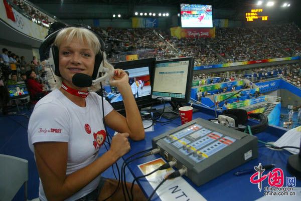 Светлана Хоркина появилась на дикторском месте