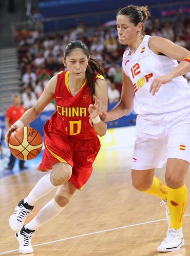 Китайская баскетболистка Суй Фэйфэй