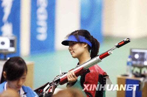 Срочно: Китаянка Ду Ли -- чемпионка Олимпиады-2008 в стрельбе из винтовки с 50 метров с трех позиций3