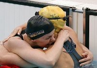 Срочно: Германская пловчиха Бритта Стеффен -- чемпионка Олимпиады-2008 в заплыве на 100 м вольным стилем