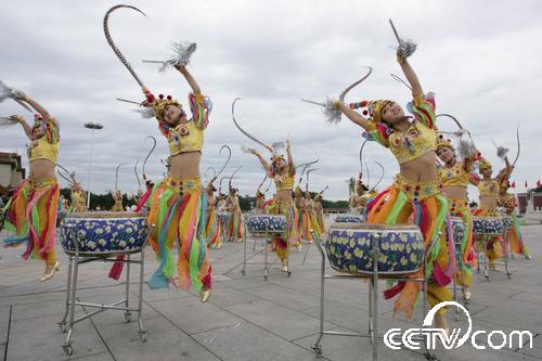 Площадь олимпийской культуры - ворота для внешнего мира, ведущие в китайскую культуру11