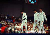 Мужская сборная Китая не смогла выйти в финал командных соревнований на шпагах