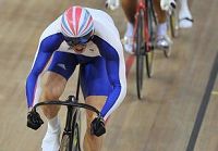 Велосипедист из Великобритании Крис Хой -- чемпион Олимпиады-2008 в кейрине