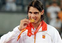 Рафаэль Надаль из Испании -- чемпион Олимпиады-2008 по теннису в мужском одиночном разряде.