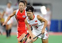 Женская сборная Китая по хоккею на траве обыграла команду РК со счетом 6:1