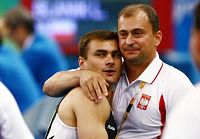 Польский гимнаст Л. Бланик стал чемпионом Пекинской Олимпиады по прыжкам через коня среди мужчин
