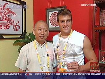 Зарубежные спортсмены наслаждаются познанием китайской культуры