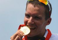 Германский триатлонист Ян Фродено -- чемпион Пекинской Олимпиады