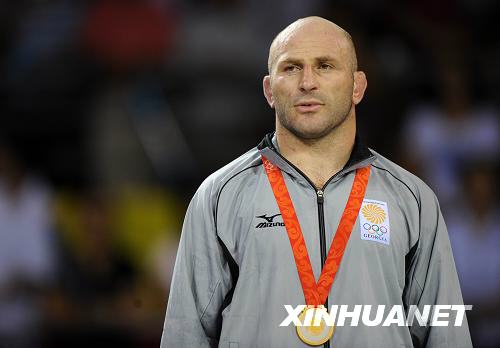 Спортсмен из Грузии Ревази Миндорашвили стал олимпийским чемпионом по вольной борьбе в весовой категории до 84 кг3