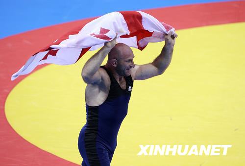 Спортсмен из Грузии Ревази Миндорашвили стал олимпийским чемпионом по вольной борьбе в весовой категории до 84 кг6