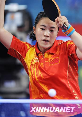 Срочно: Китаянка Чжан Иънин -- чемпионка по настольному теннису в одиночном женском разряде4