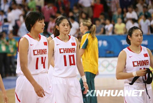 женская сборная Китая по баскетболу не смогла войти в финал