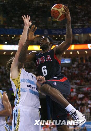 Мужская сборная США по баскетболу вышла в финал, обыграв команду Аргентины