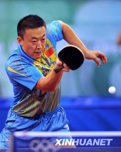Спортсмен Китая Ма Линь -- чемпион по настольному теннису в мужском одиночном разряде4