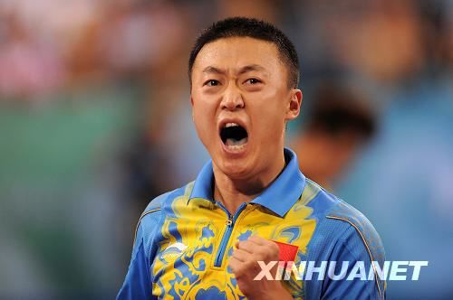 Спортсмен Китая Ма Линь -- чемпион по настольному теннису в мужском одиночном разряде5