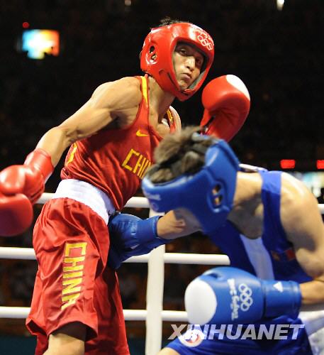 Китайский боксер Цзоу Шимин стал чемпионом Олимпиады-2008 по боксу в весовой категории до 48 кг6