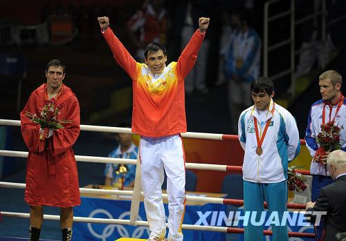 Срочно: Китайский боксер Чжан Сяопин стал олимпийским чемпионом по боксу в весовой категории до 81 кг2