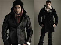 Модели мужчины в одежде от бренда «Николас К»