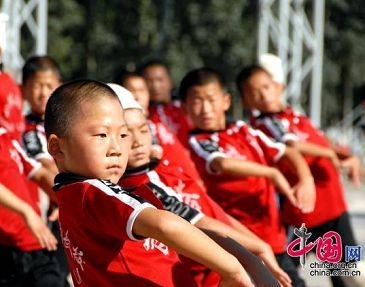 Более 2000 «детей Шаолиня» выступили на церемонии открытия Паралимпийских игр Пекина