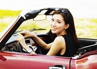 Сексуальная красавица Линь Чжилин и роскошные автомобили