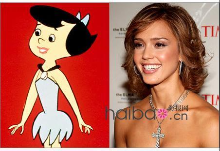 Betty Rubble из (The Flint Stones) ?Флинтстоны?/ (Jessica Alba) Бетти Раббл Джессика Альба