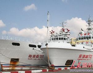 В Шанхайском порту сосредоточились спасательные суда в рамках осуществления запуска «Шэньчжоу-7»