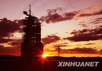 Космический городок Дунфэн (космодром Цзюцюань), с которого будет произведен запуск пилотируемого космического корабля «Шэньчжоу-7»