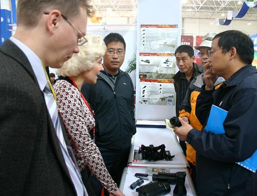Пятая ярмарка высоких технологий Китая, России и Монголии проводится в г. Маньчжоули 
