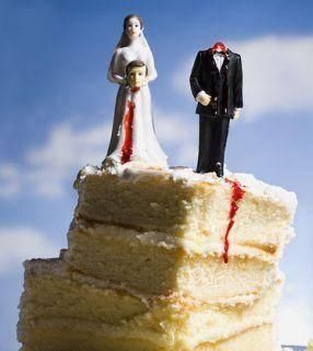 Торты для разводящихся супругов 