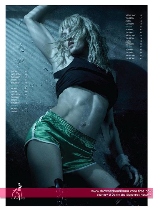 Мадонна в календаре 2009 года