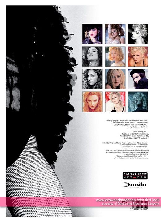 Мадонна в календаре 2009 года