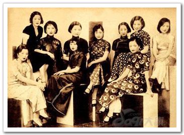 Красивые китайские женщины в 30-е годы прошлого века