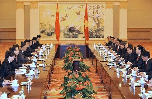 Переговоры премьера Госсовета с премьер-министром Вьетнама1