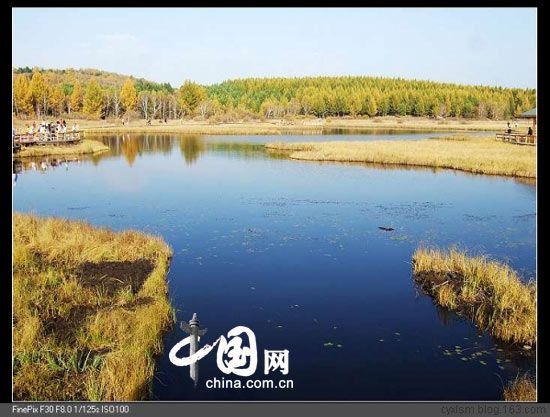 Красивые пейзажи в императорском охотничьем парке Муланьвэйчан 