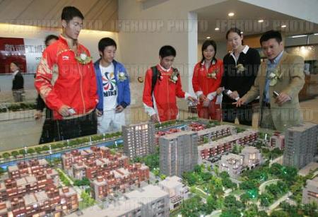 Шанхайские чемпионы пекинской Олимпиады получили квартиры в подарок