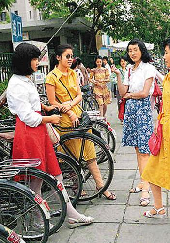Изменение китайской моды в течение последних 30 лет