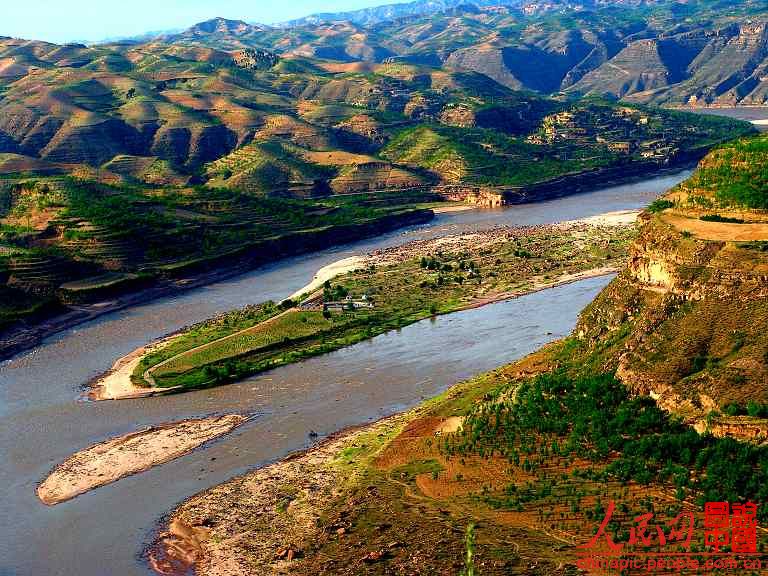 Залив Цянькунь на реке Хуанхэ