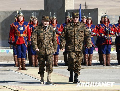 Официально начались монгольско-российские совместные миротворческие учения