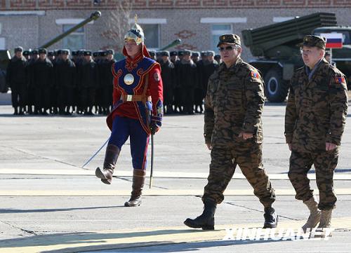 Официально начались монгольско-российские совместные миротворческие учения