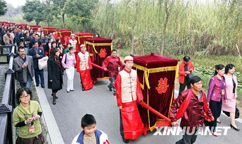 Романтика традиционной китайской свадьбы