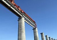 Завершено строительство самого длинного железнодорожного моста Синьцзяна