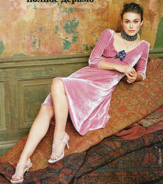 Кира Найтли появилась на обложке российского модного журнала