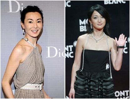 Десять китайских звезд демонстрируют одежду из коллекции известного в мире бренда